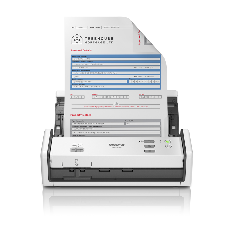 BROTHER ADS-1300 Document Scanner