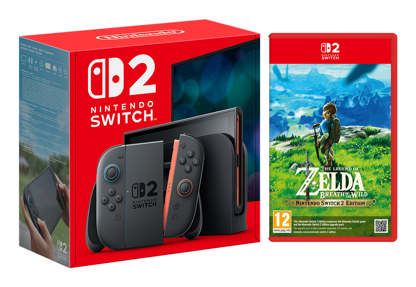 Nintendo Switch 2 + The Legend of Zelda: Breath of the Wild — vue 1 sur 8