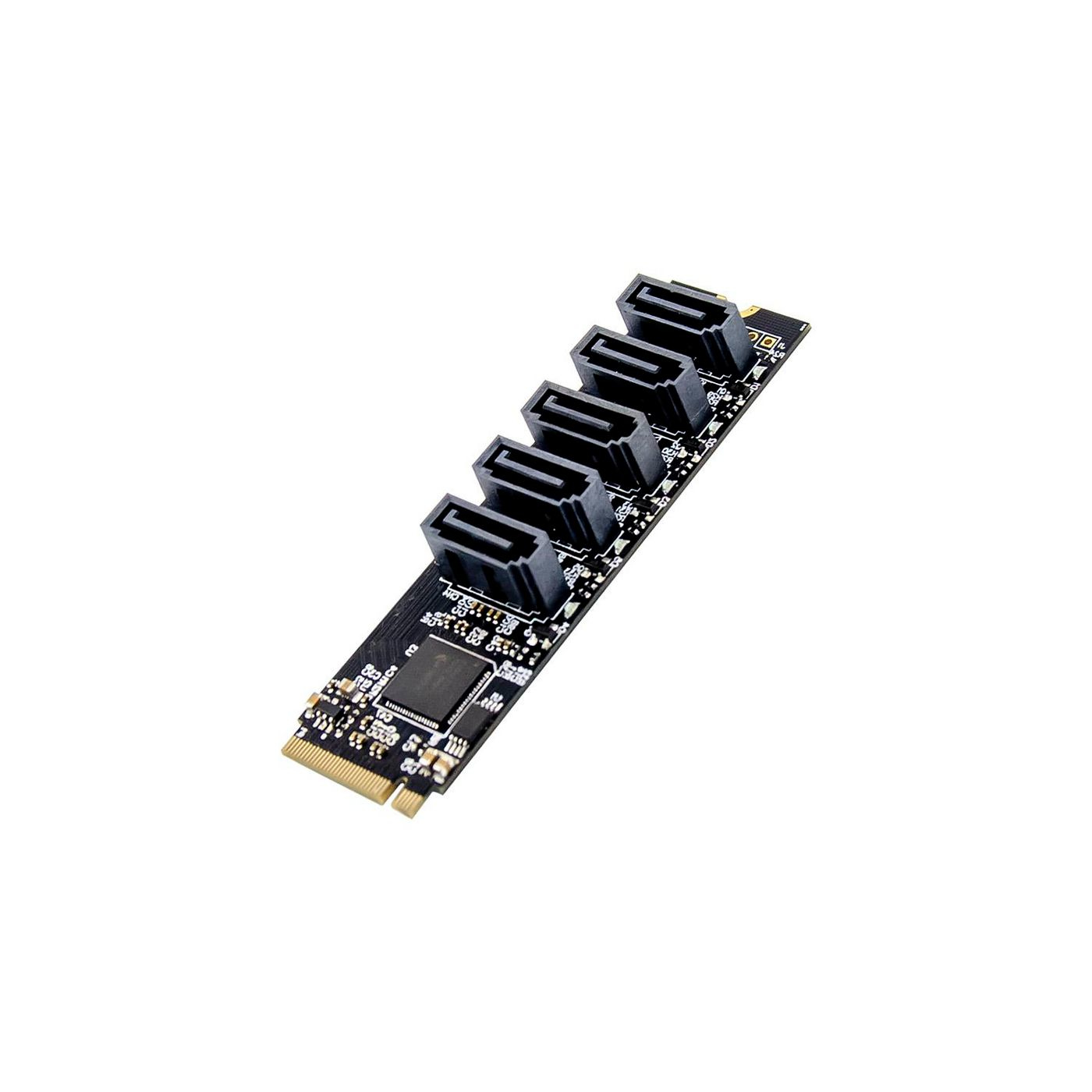 Microconnect MC-M.2-JMB585 interface cards/adapter Internal – image 3