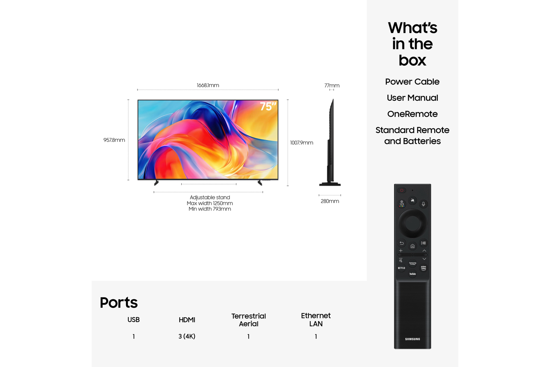 Samsung 85" Mini LED M72H 4K Vision AI Smart TV (2026) – image 5