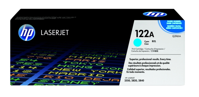 HP 122A toner cartridge 1 pc(s) Original Cyan