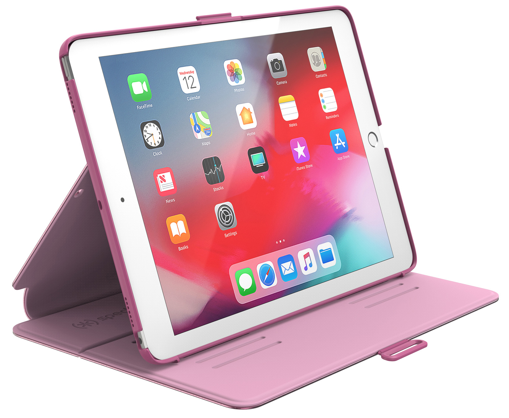 Speck Balance Folio Metallic iPad Air/Air 2/9.7 (2017)/9.7 (2018)/ iPad Pro 9.7 Lace Pink – image 2