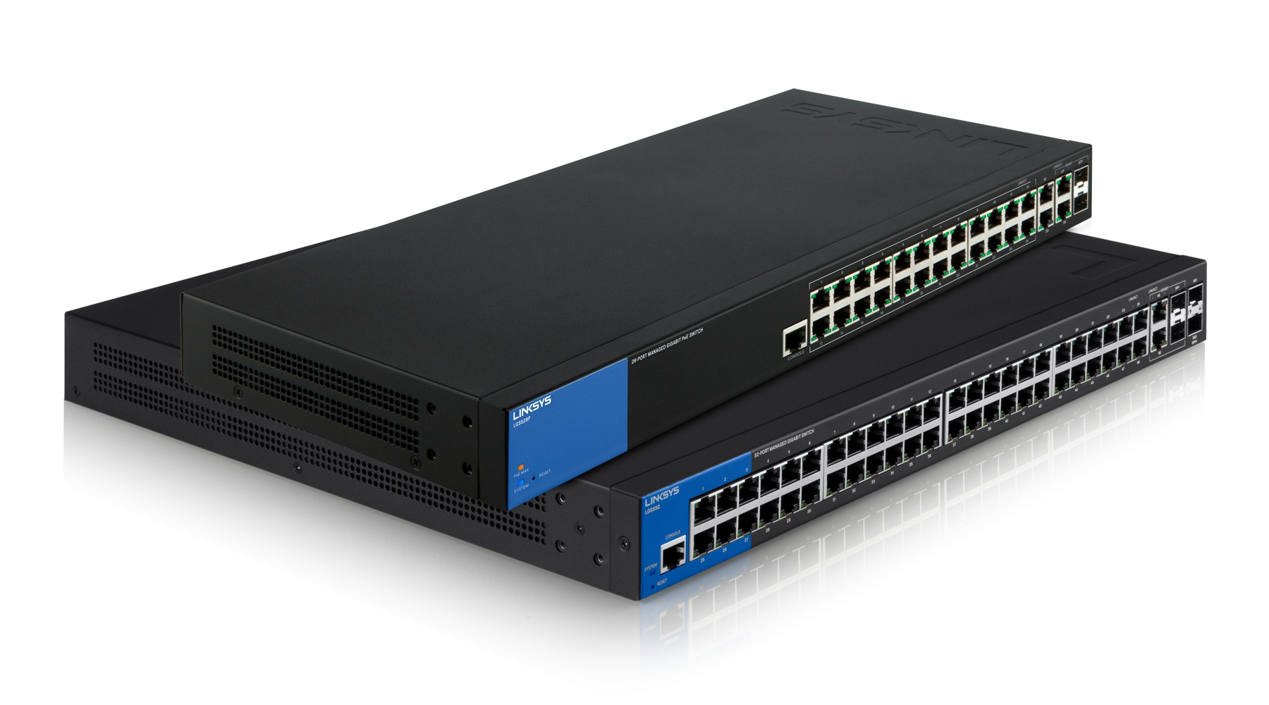 Linksys 52-Port Managed PoE+ Gigabit Switch (LGS552P) – image 5