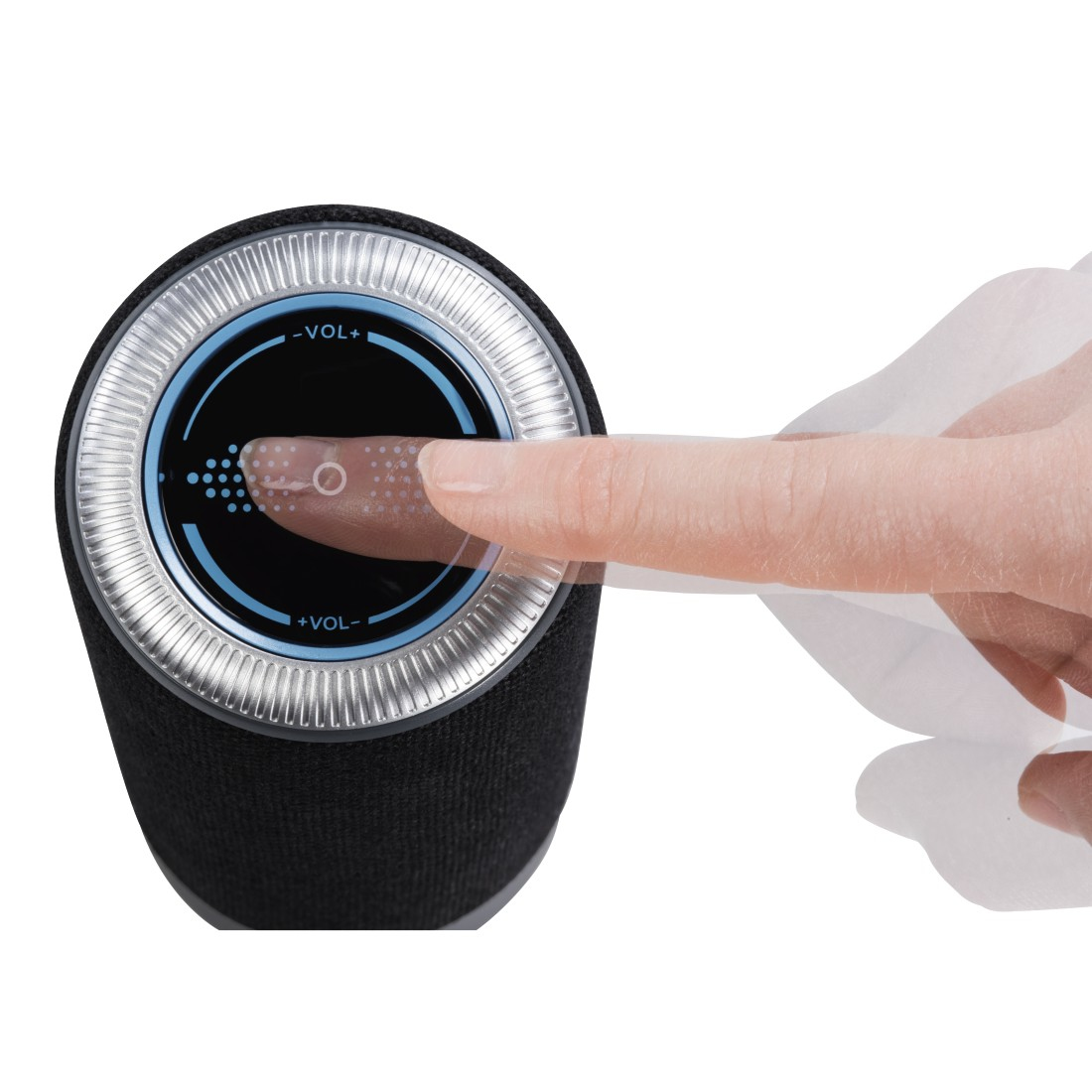 Hama Soundcup-S Stereo portable speaker Black, Silver – image 7