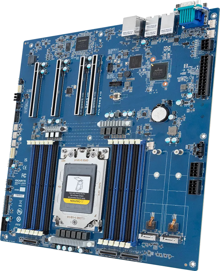 GIGABYTE ME33-AR0 AMD SoC Socket SP6 Extended ATX – image 1