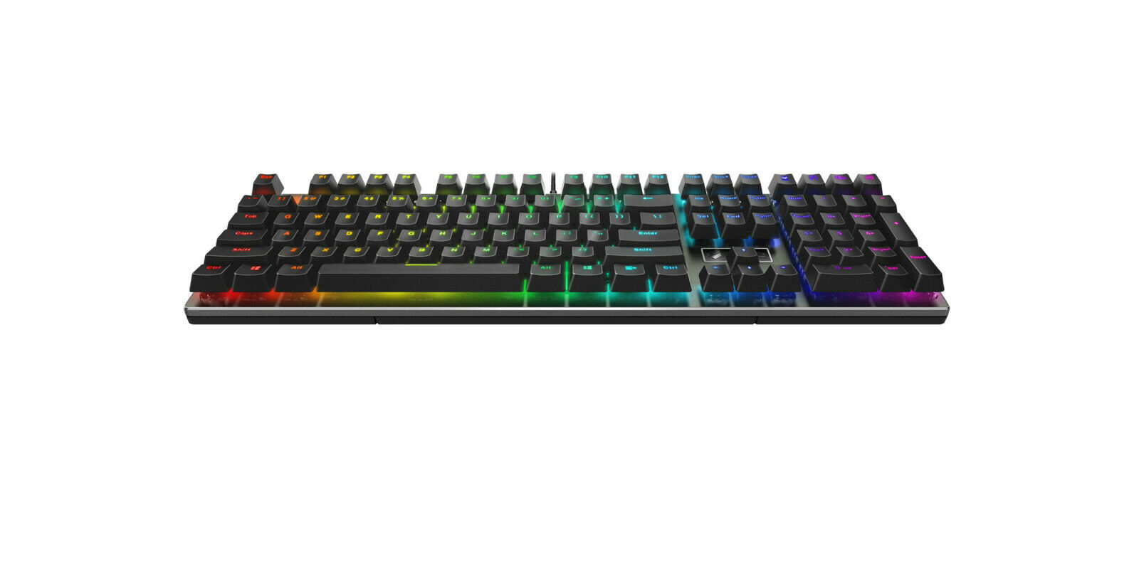 Hama V700RGB keyboard Gaming USB QWERTZ German Black – image 1