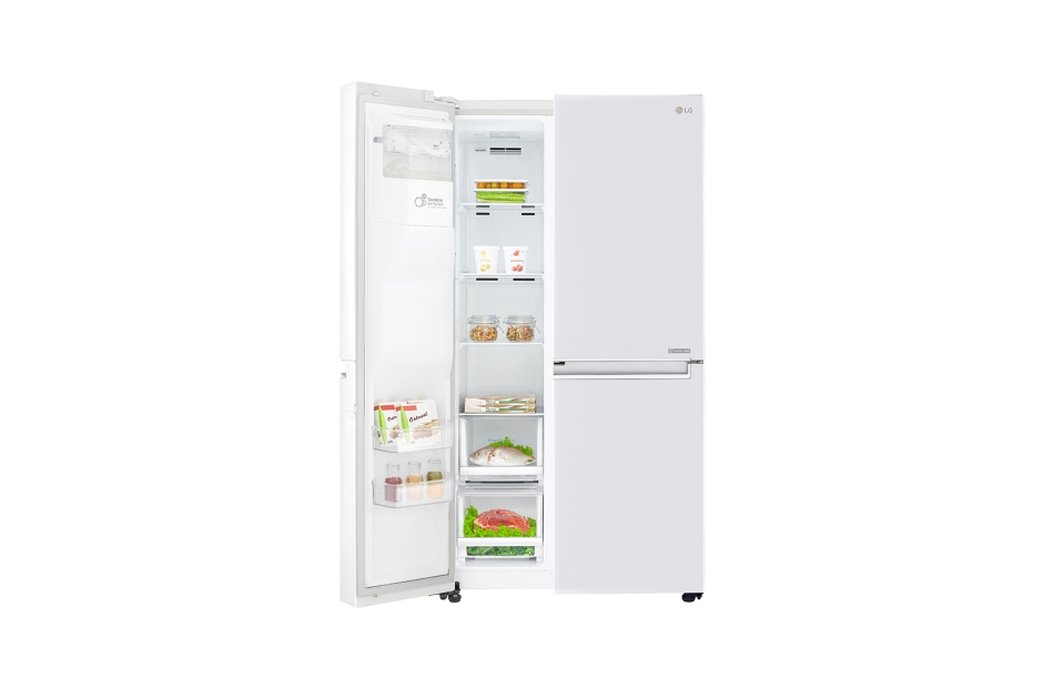 LG GSJ761SWXZ side-by-side refrigerator Freestanding – image 5