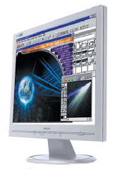 Philips K 170S5FG 17"TFT.264 82kHz TCO03+DVDR615