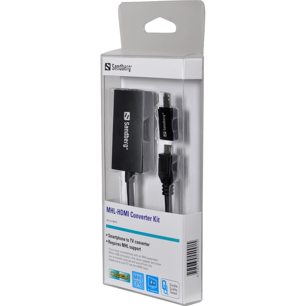 Sandberg MHL 3.0 - 4K HDMI Converter Kit – image 2
