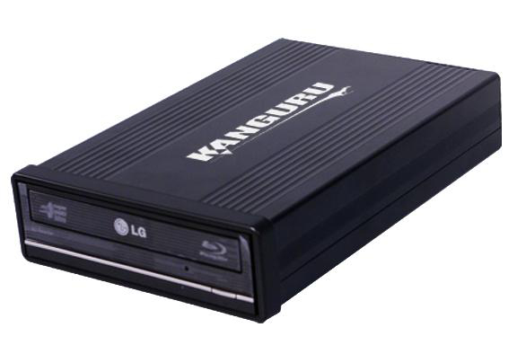 iStorage Kanguru U2-BRRW-12X optical disc drive Black – image 1