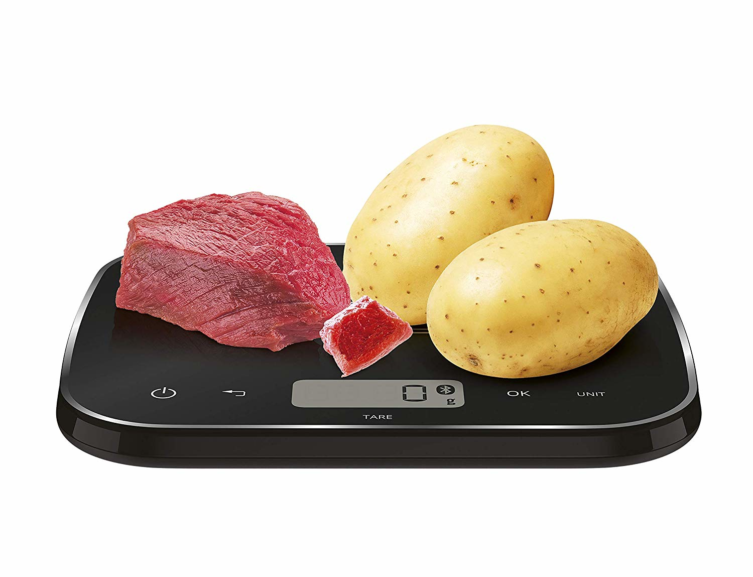 Krups XF5548 Black Rectangle Electronic kitchen scale