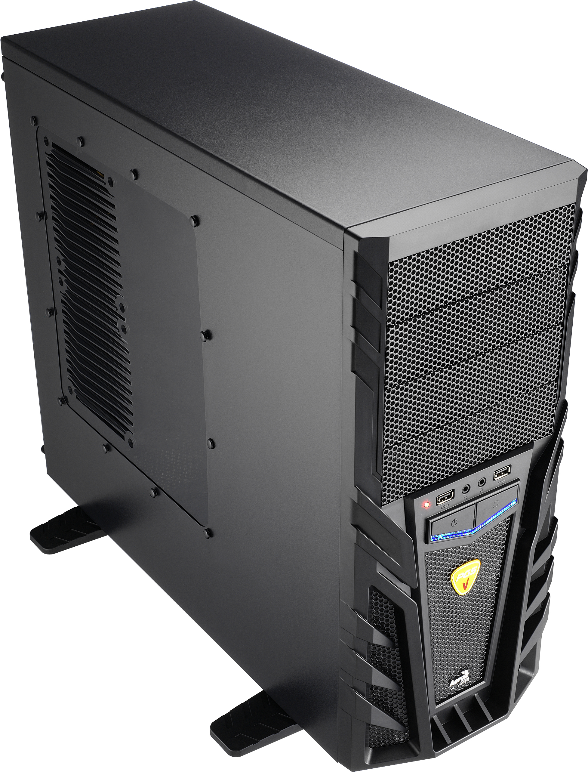 Aerocool VS4 computer case Midi Tower Black – image 3