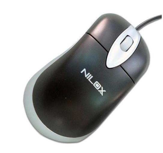 Nilox 10NXMP0026001 mouse USB Type-A + PS/2 Optical 800 DPI