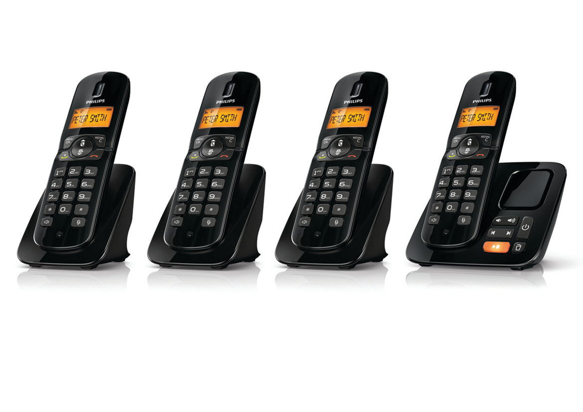 Philips CD1864B DECT telephone Caller ID Black – image 2