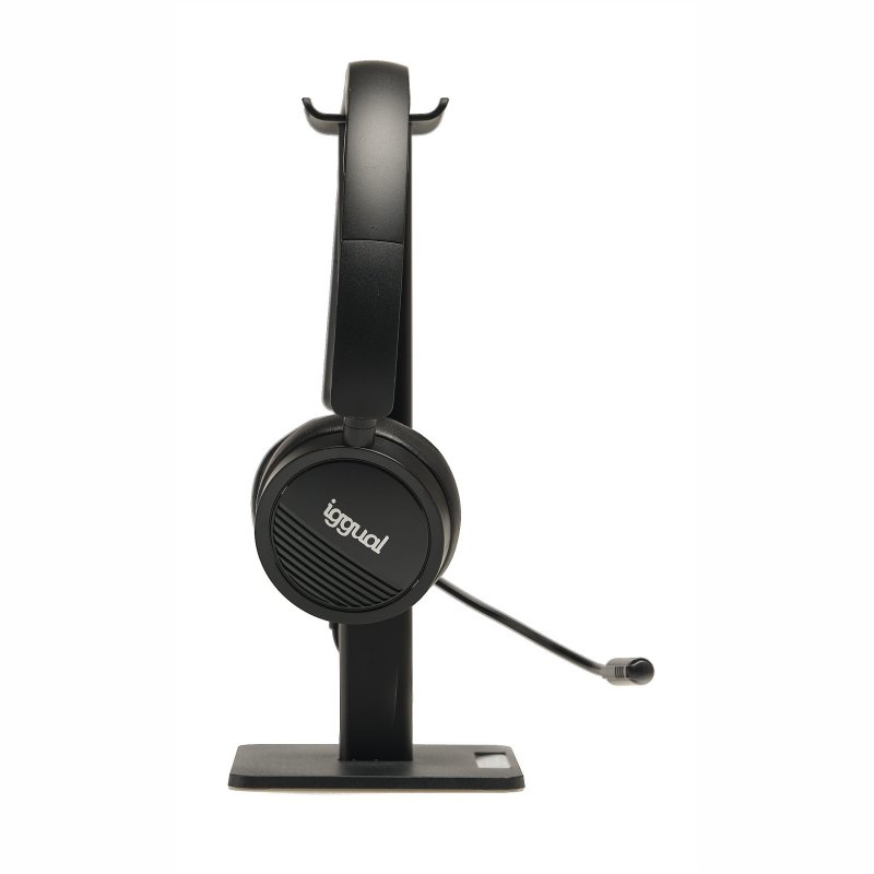iggual IGG317075+IGG318058 headphones/headset Wired Head-band Gaming Black – image 4