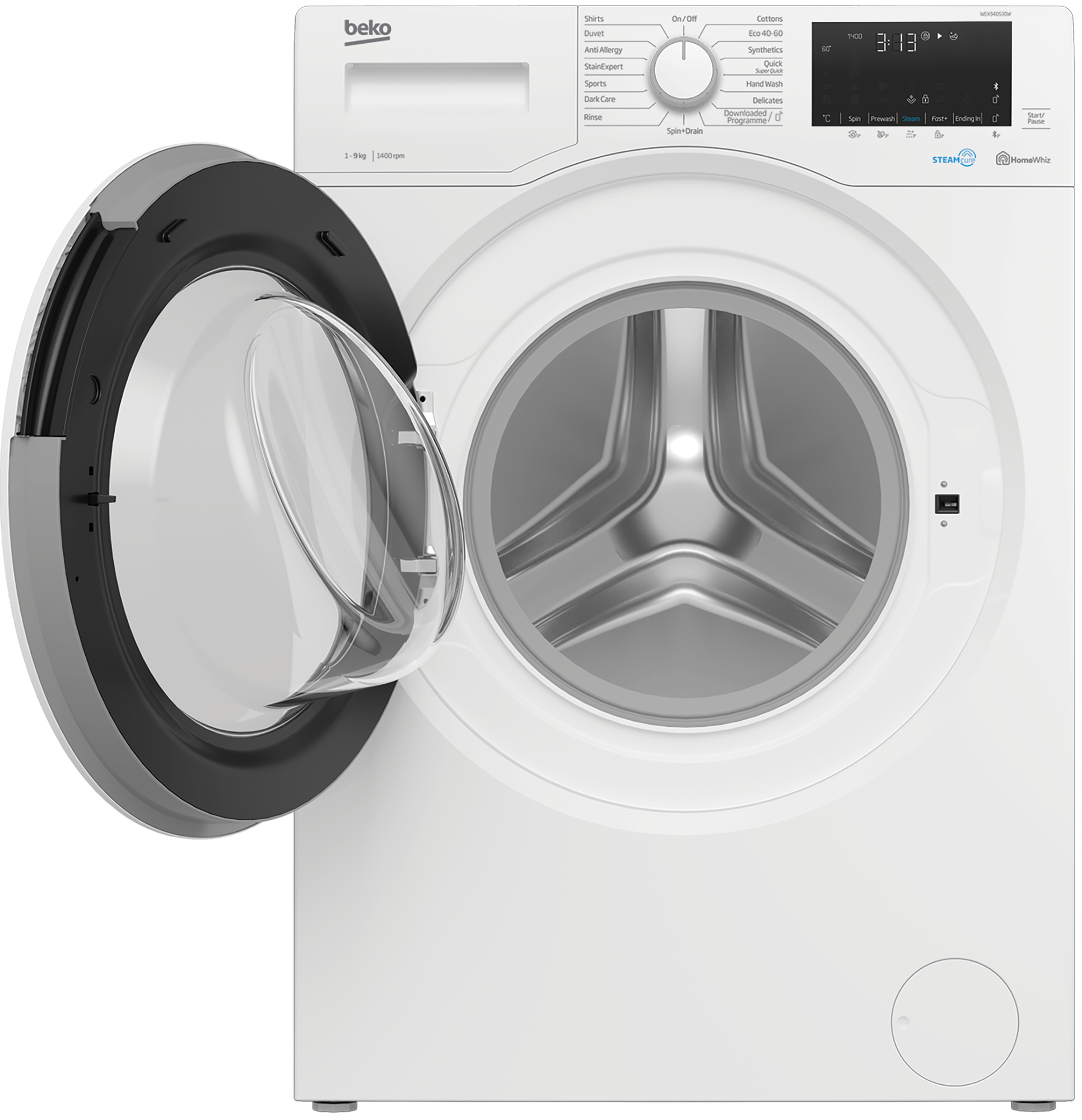 Beko WEX940530W washing machine Front-load – image 3