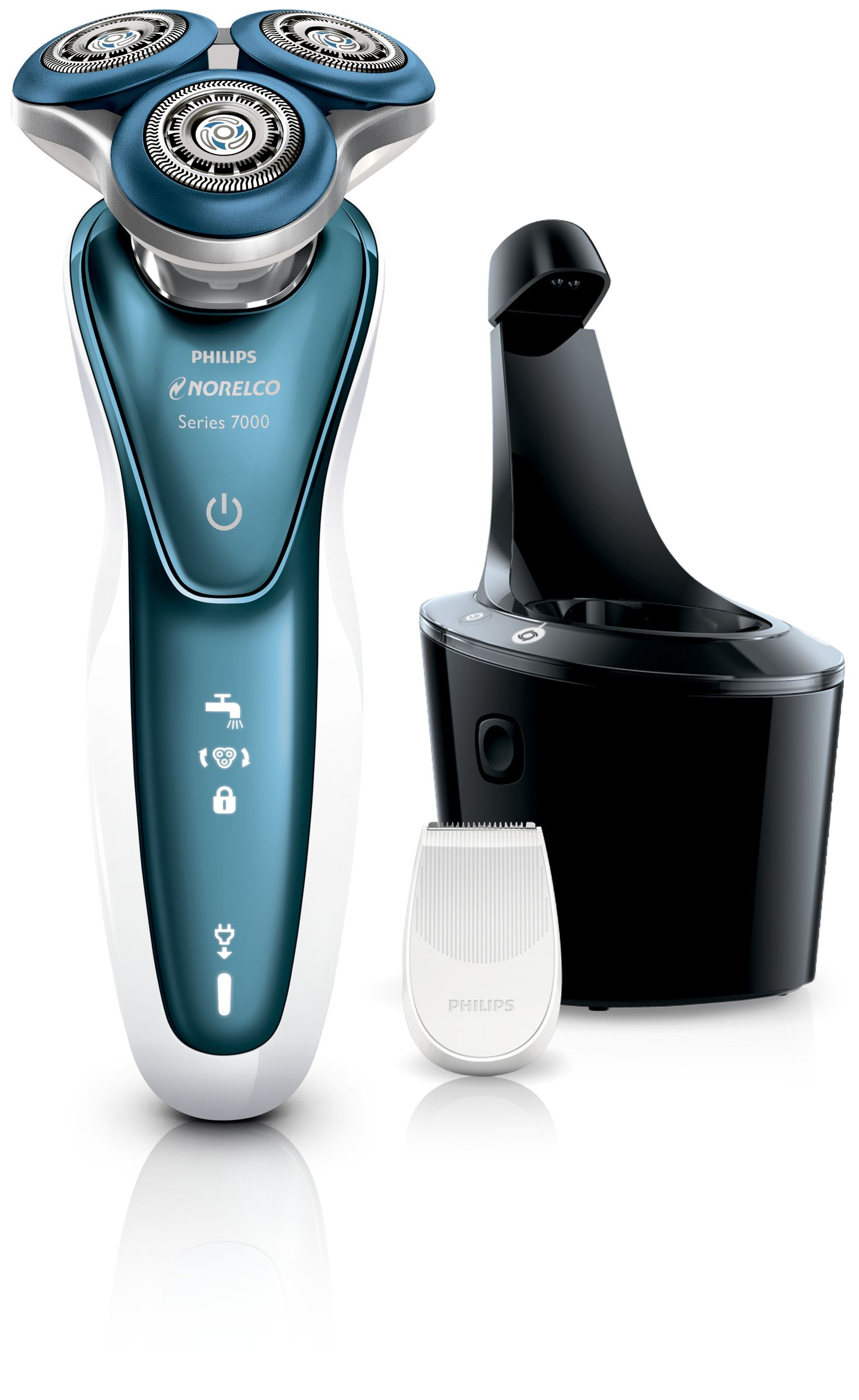 Philips Norelco Shaver 7300 Wet & dry electric shaver, Series 7000 S7370/84 – image 1