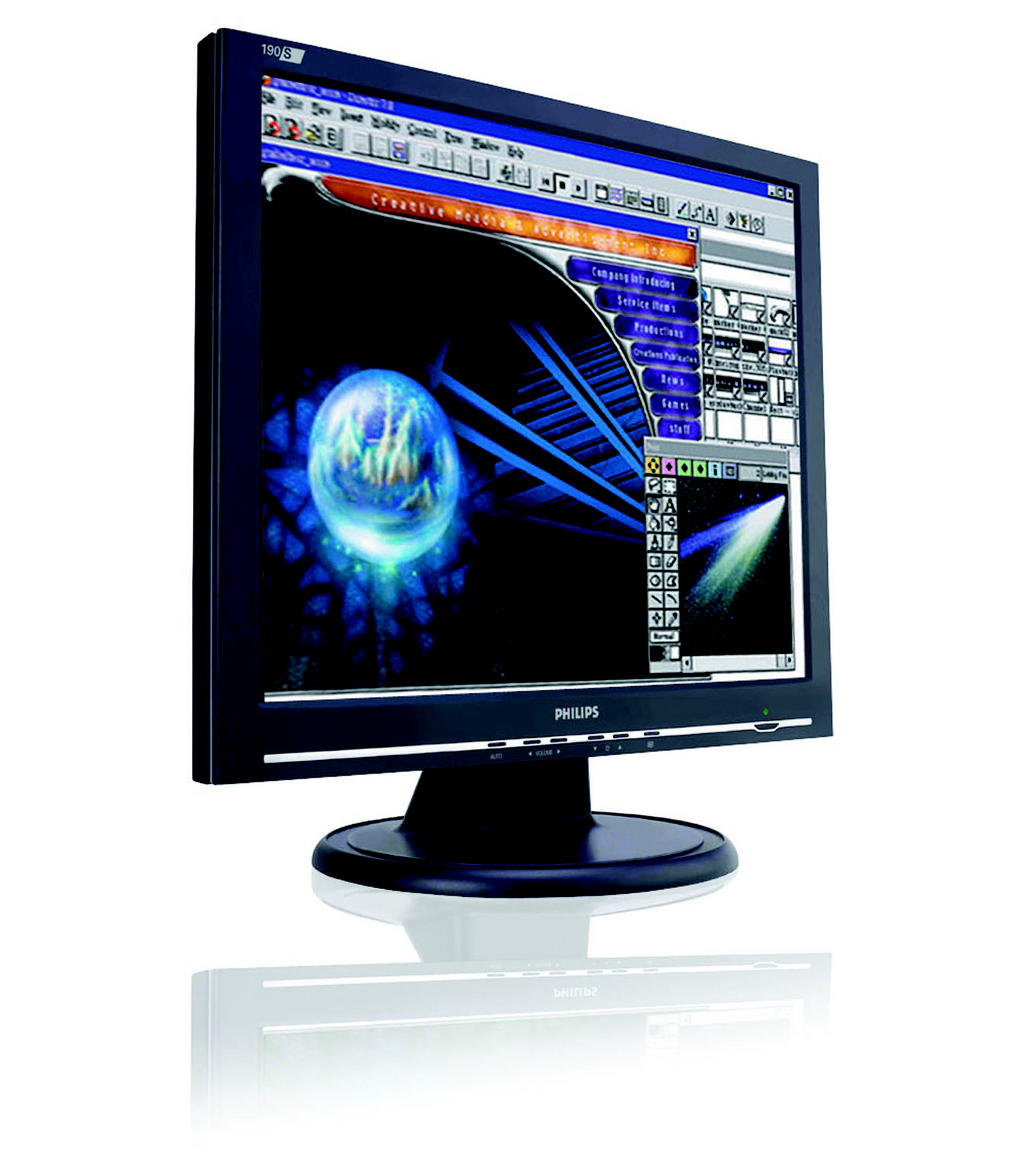 Philips 190S6FB 19" SXGA LCD monitor