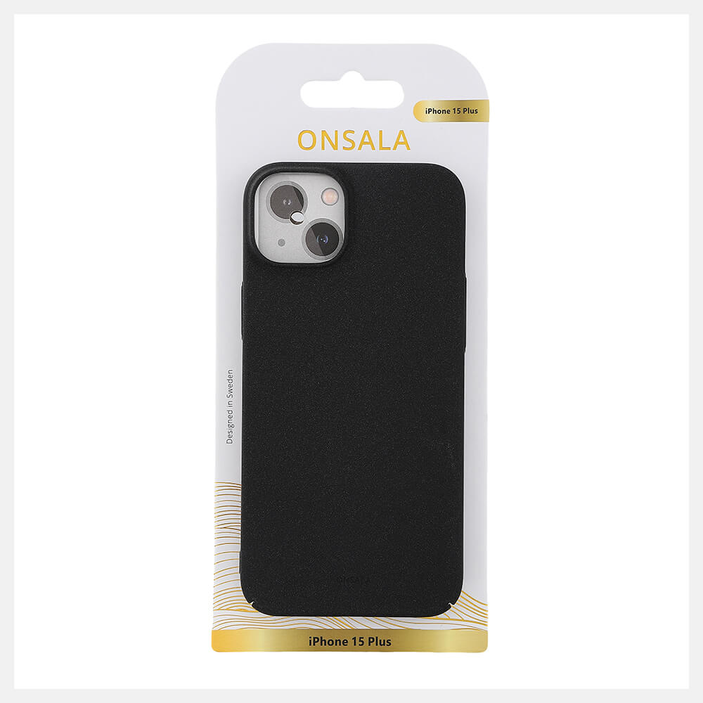 Onsala Phone Case Ultra Slim Sand Burst Black - iPhone 15 Plus – image 2