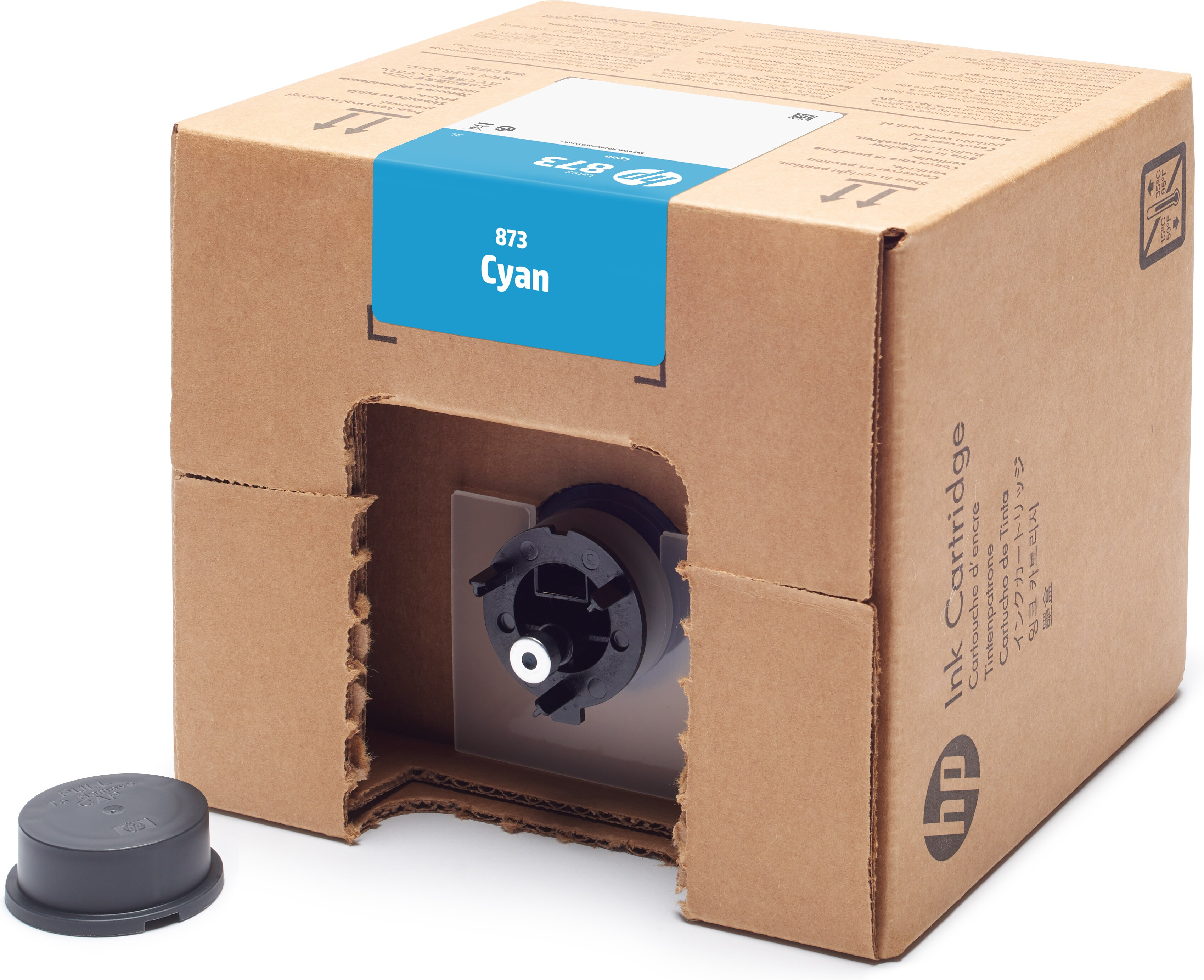HP Cartuccia di inchiostro 873 Latex ciano da 3 l