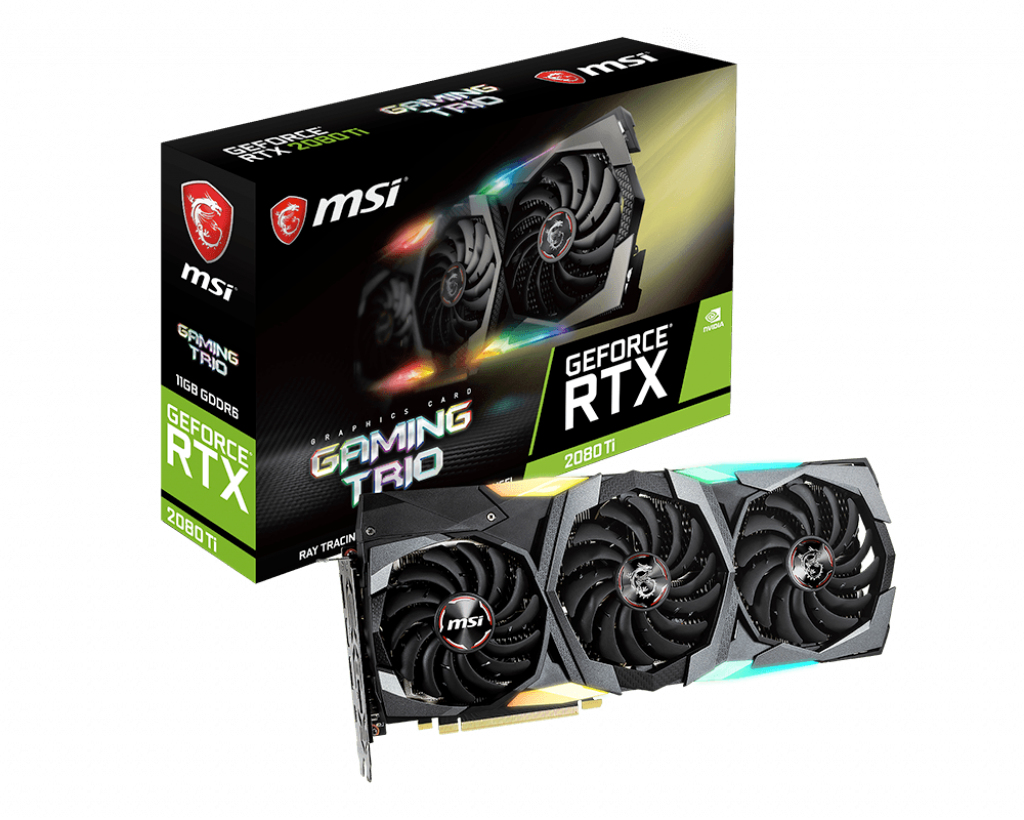MSI RTX 2080 TI GAMING TRIO – image 1