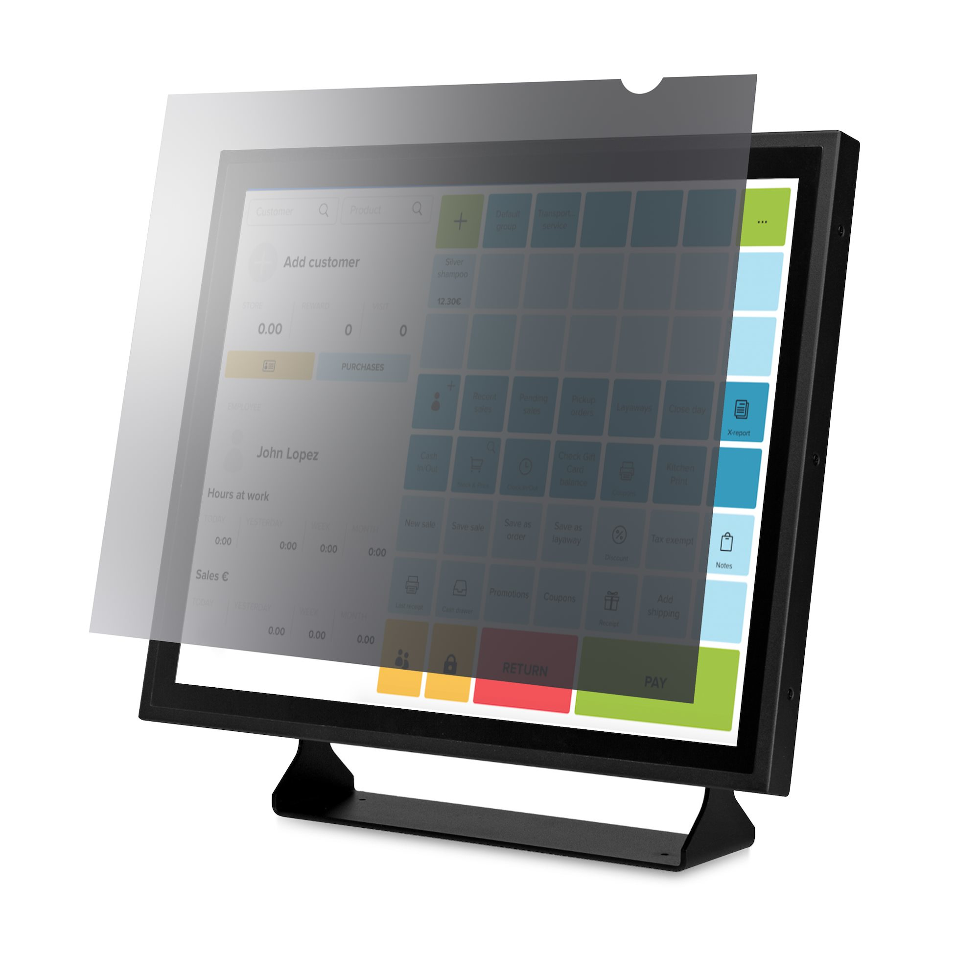 StarTech.com 17-inch 5:4 Computer Monitor Privacy Filter, Anti-Glare Privac...