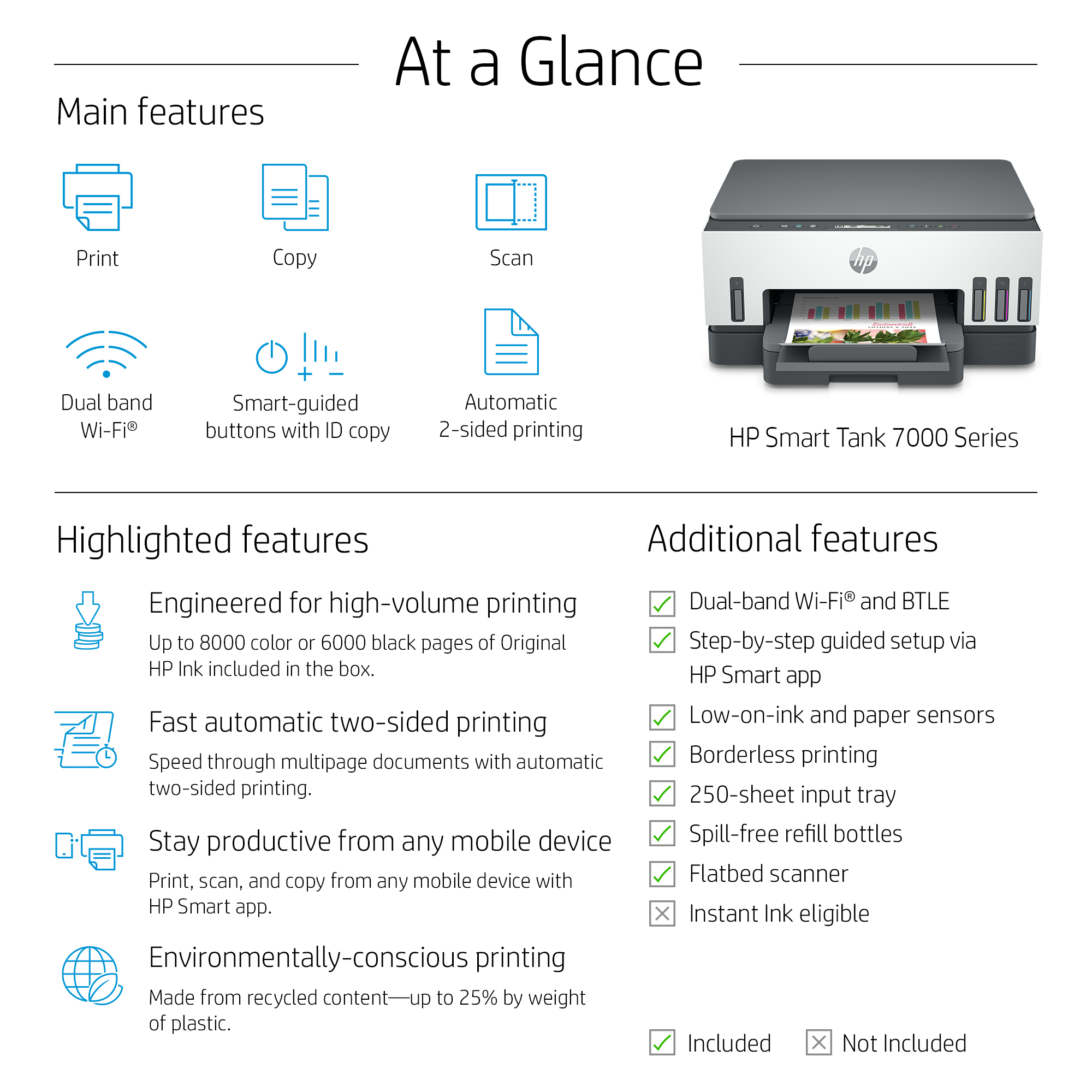 HP Smart Tank 7008 All-in-One Printer – image 4