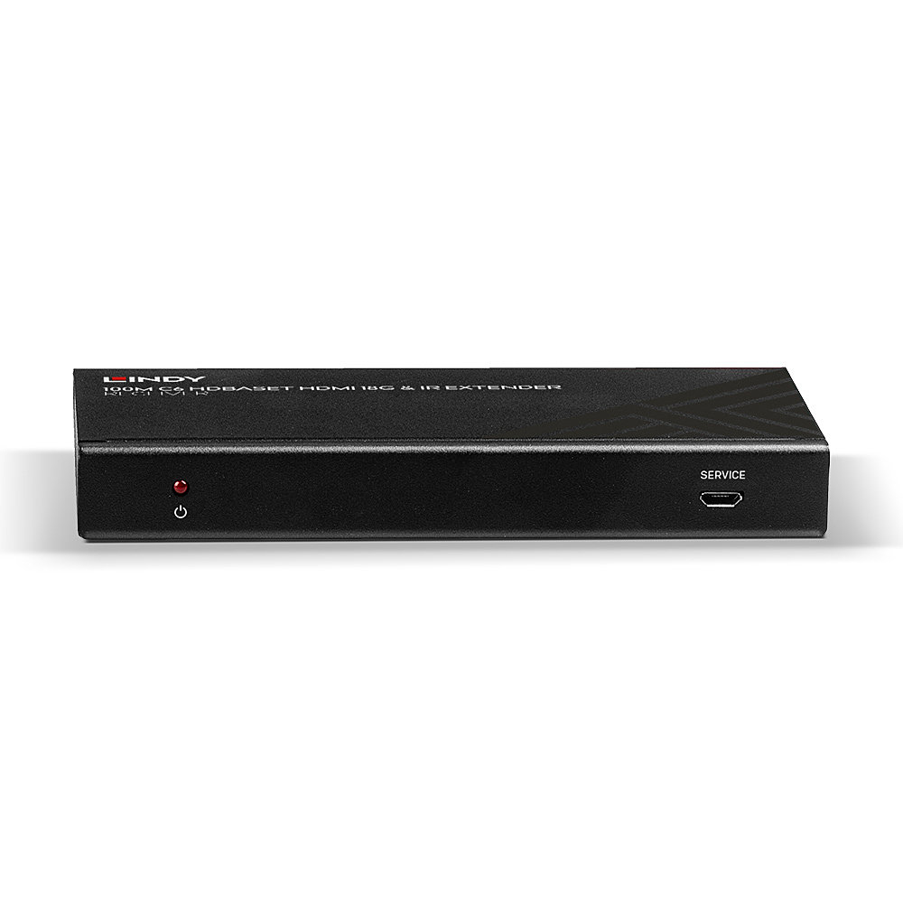 Lindy 100m Cat.6 HDMI 4K60, IR and RS-232 HDBaseT Extender, Receiver – image 3