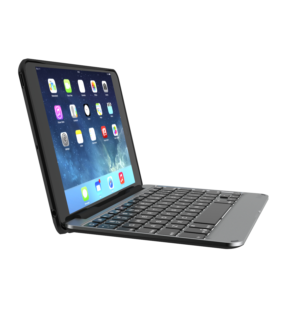 ZAGG IM4ZF2-BBG mobile device keyboard QWERTZ Bluetooth Black, Silver