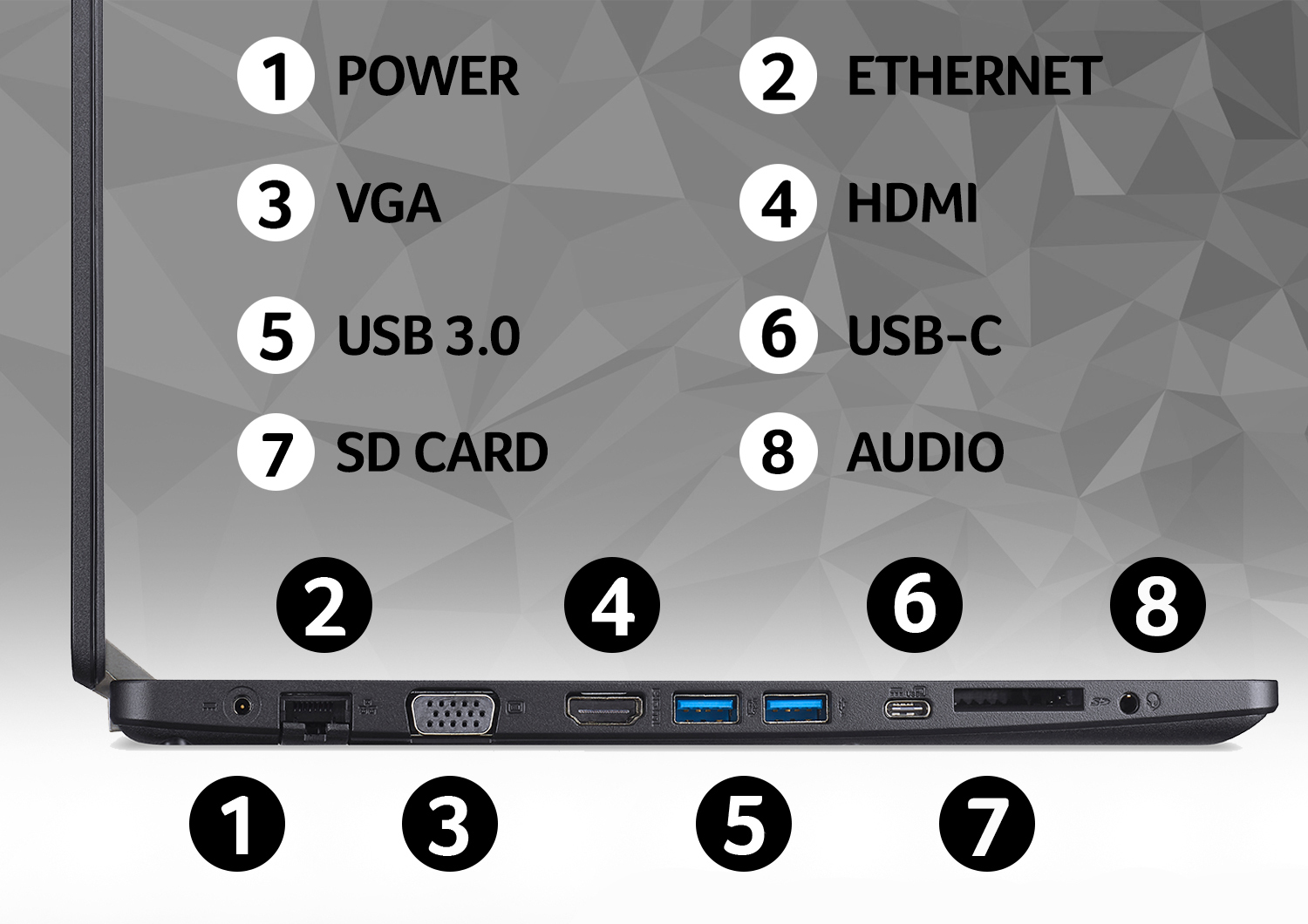 Acer TravelMate P2 P215-52-76BU Intel® Core™ i7 i7-10510U Laptop – image 5