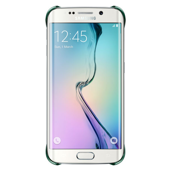 Samsung EF-QG925BGRGUS mobile phone case Cover Green, Transparent