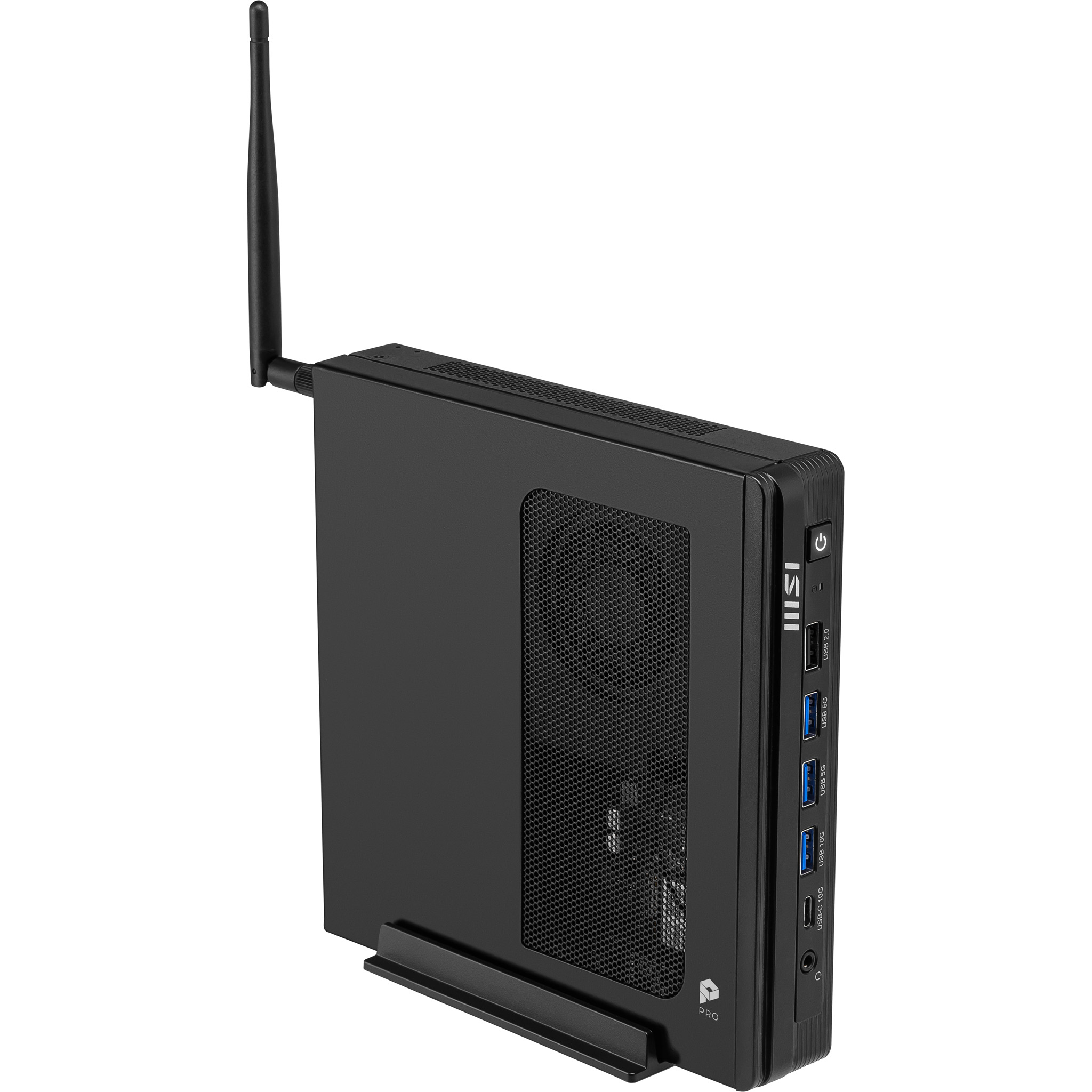 MSI PRO DP10 A14MG-004BEU PC/workstation Intel® Core™ i5 i5-14400 1.1L sized PC Mini PC barebone Black image 13