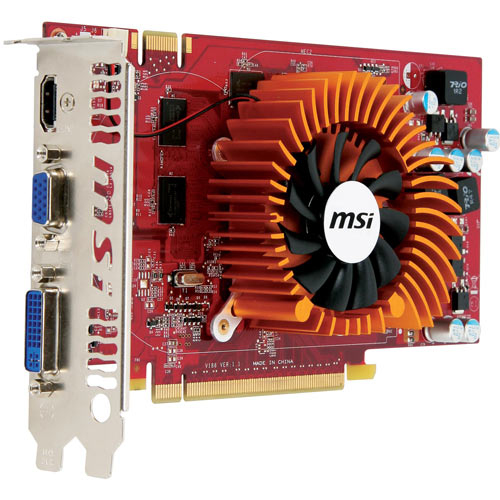 MSI N9800GT-MD512 graphics card GeForce 9800 GT GDDR3 – image 1
