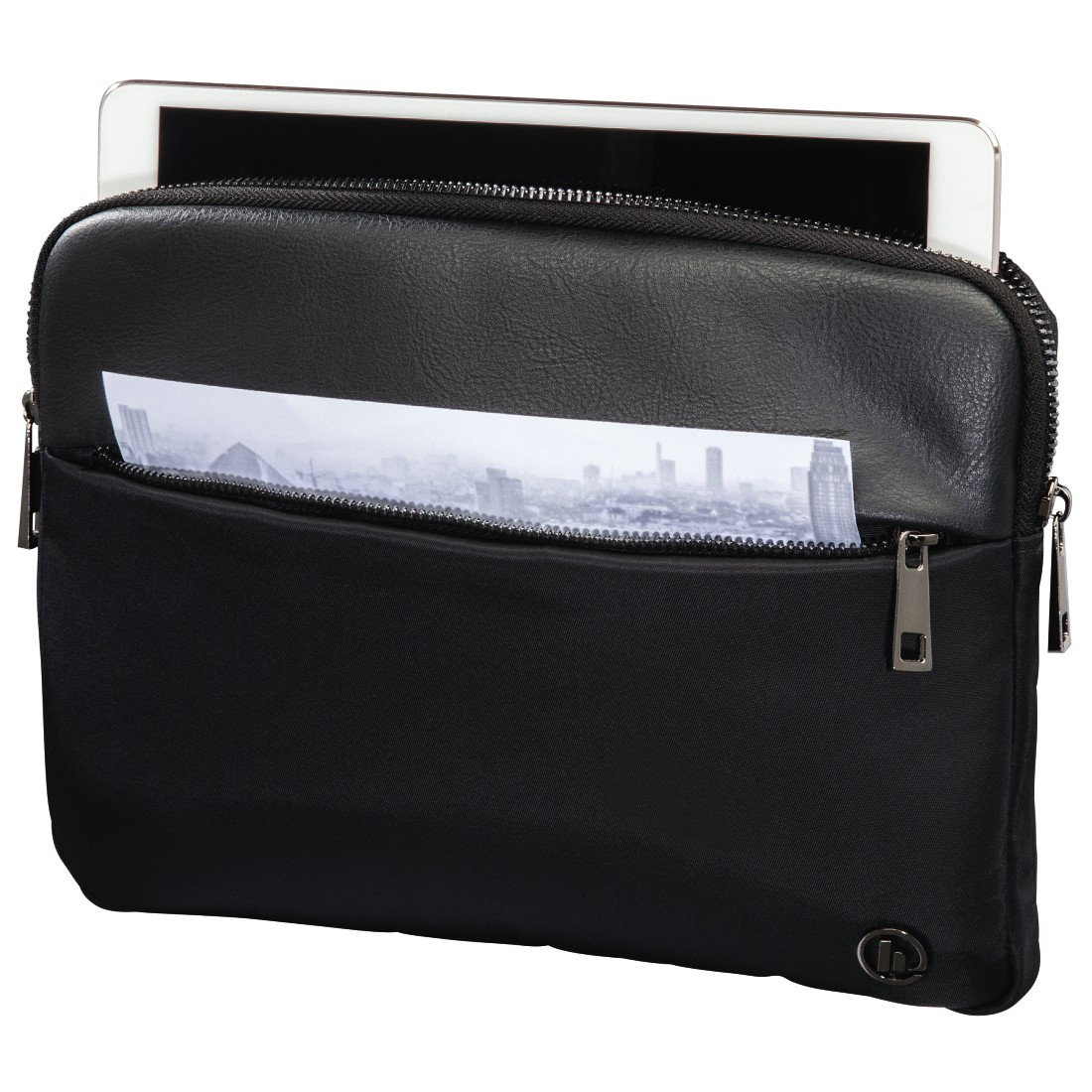 Hama Mission 25.6 cm (10.1") Sleeve case Black – image 3