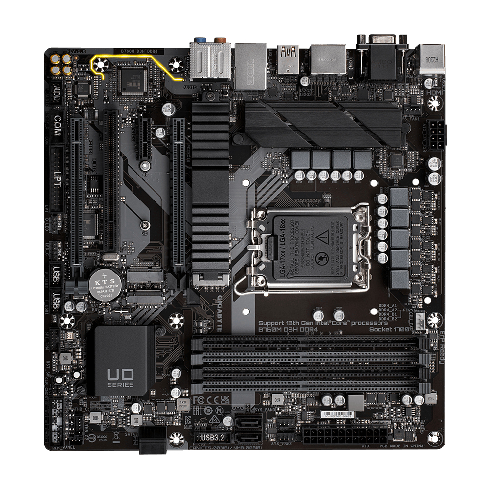 GIGABYTE B760M D3H DDR4 – image 5