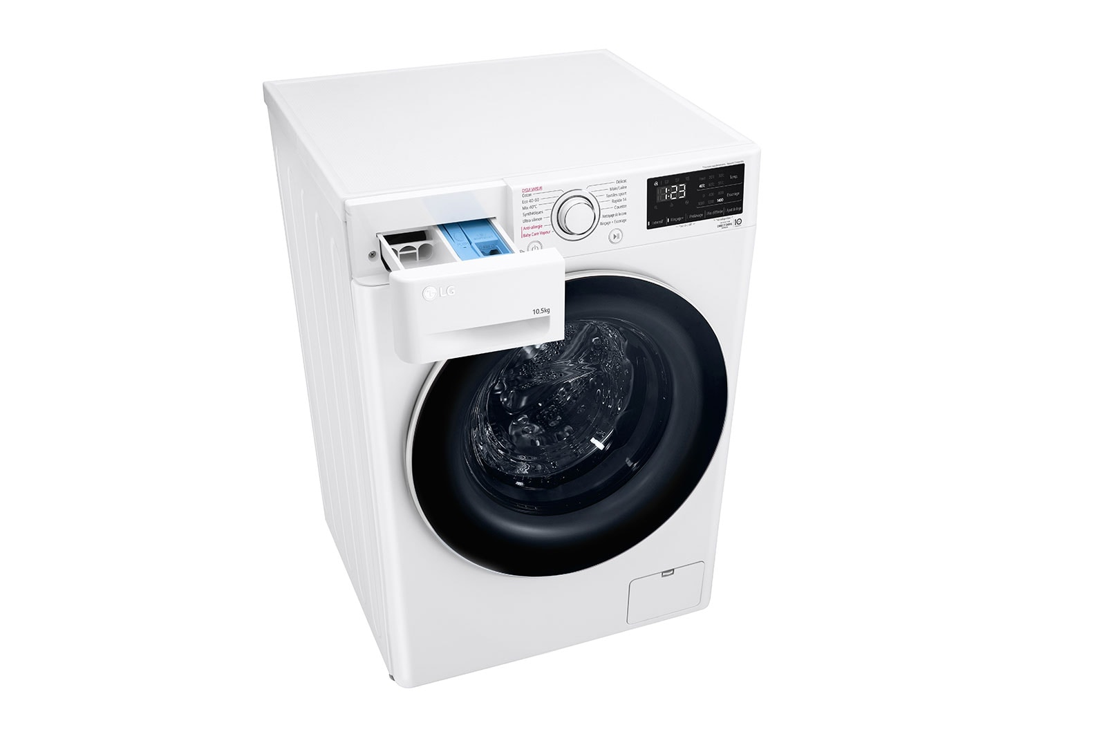 LG F14V30WHS washing machine Front-load – image 9