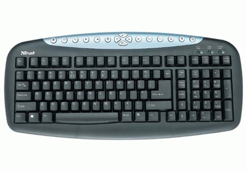 Trust Multimedia Keyboard KB-1150 FR – image 2