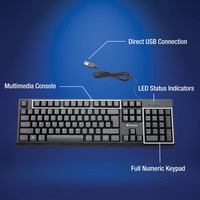 Verbatim 70735 keyboard Universal USB QWERTY Black – image 9