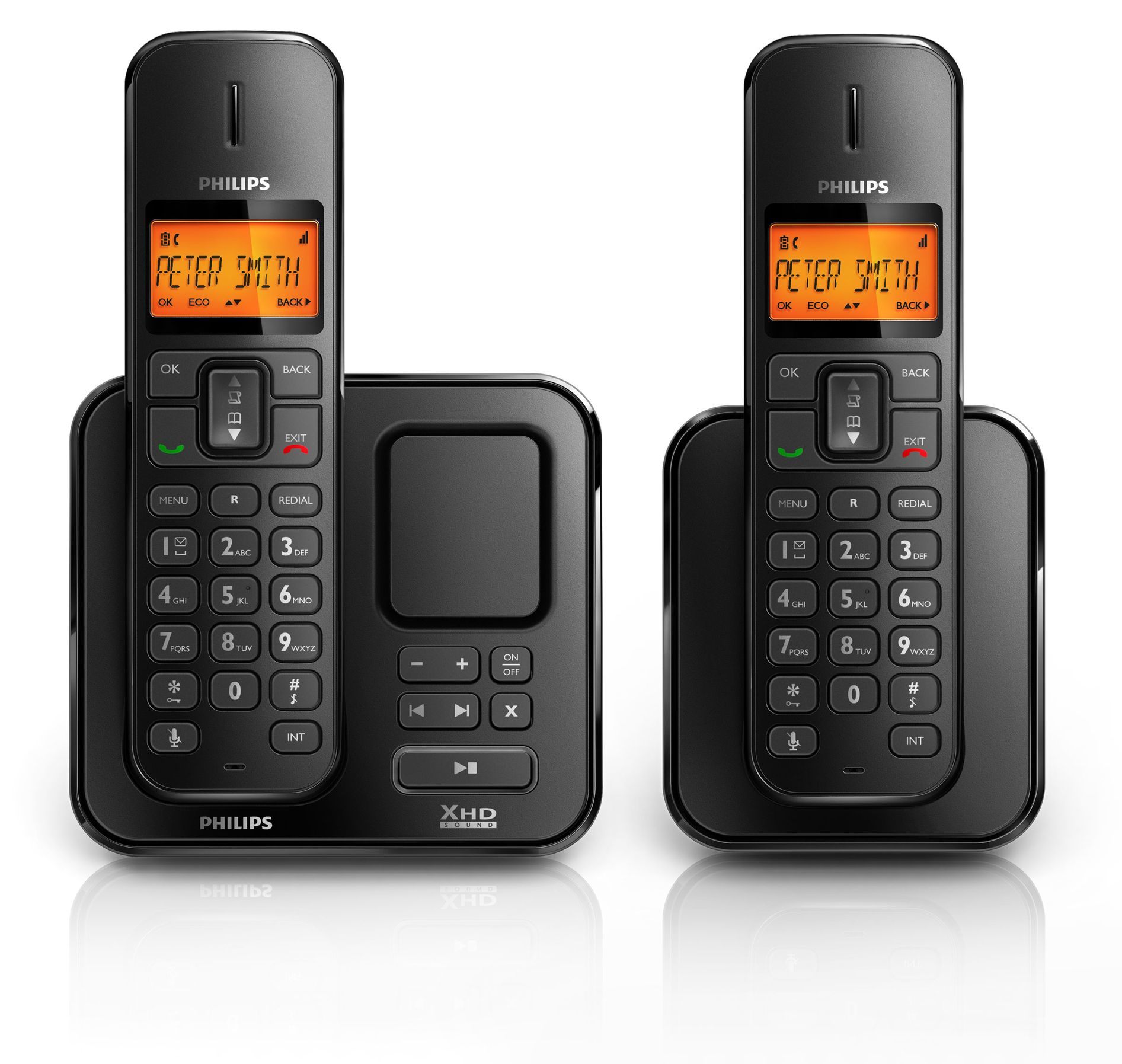 Philips Perfect sound Cordless phone with answering machine SE1752B/38
