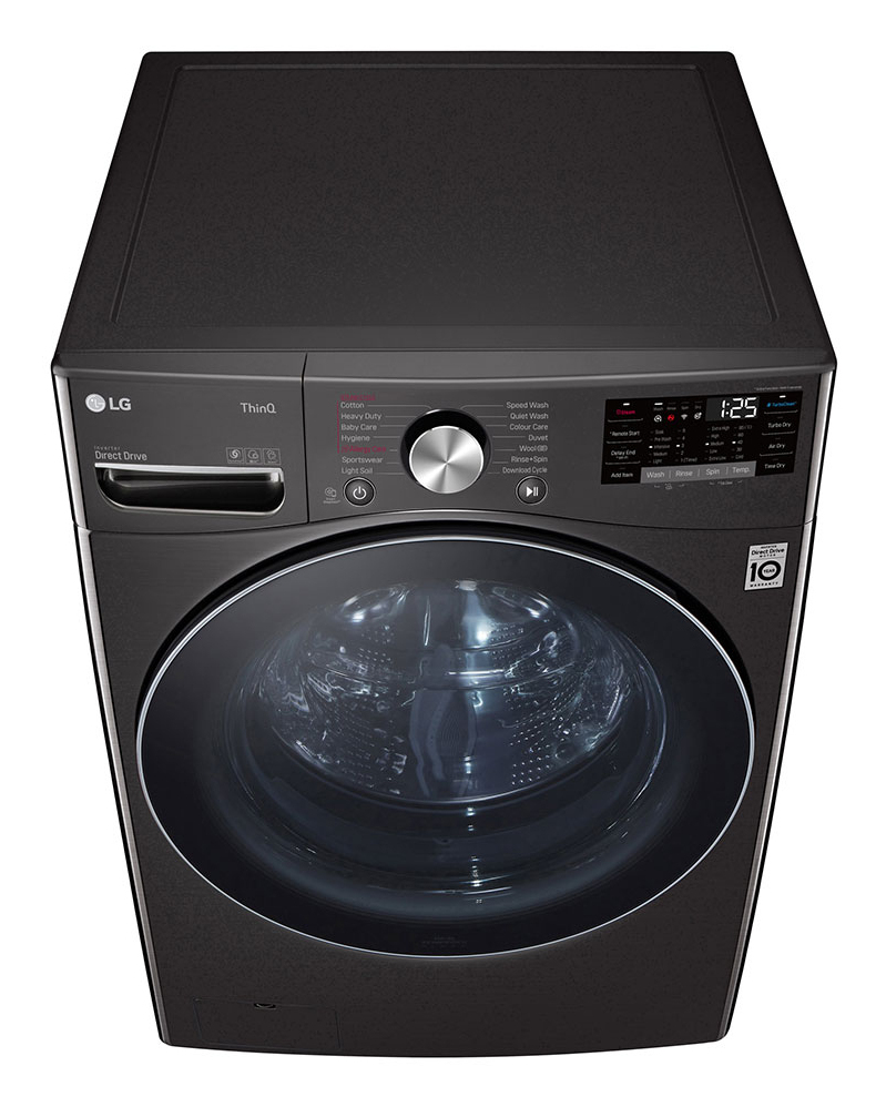 LG WS2112BST washer dryer Freestanding Front-load Silver – image 9