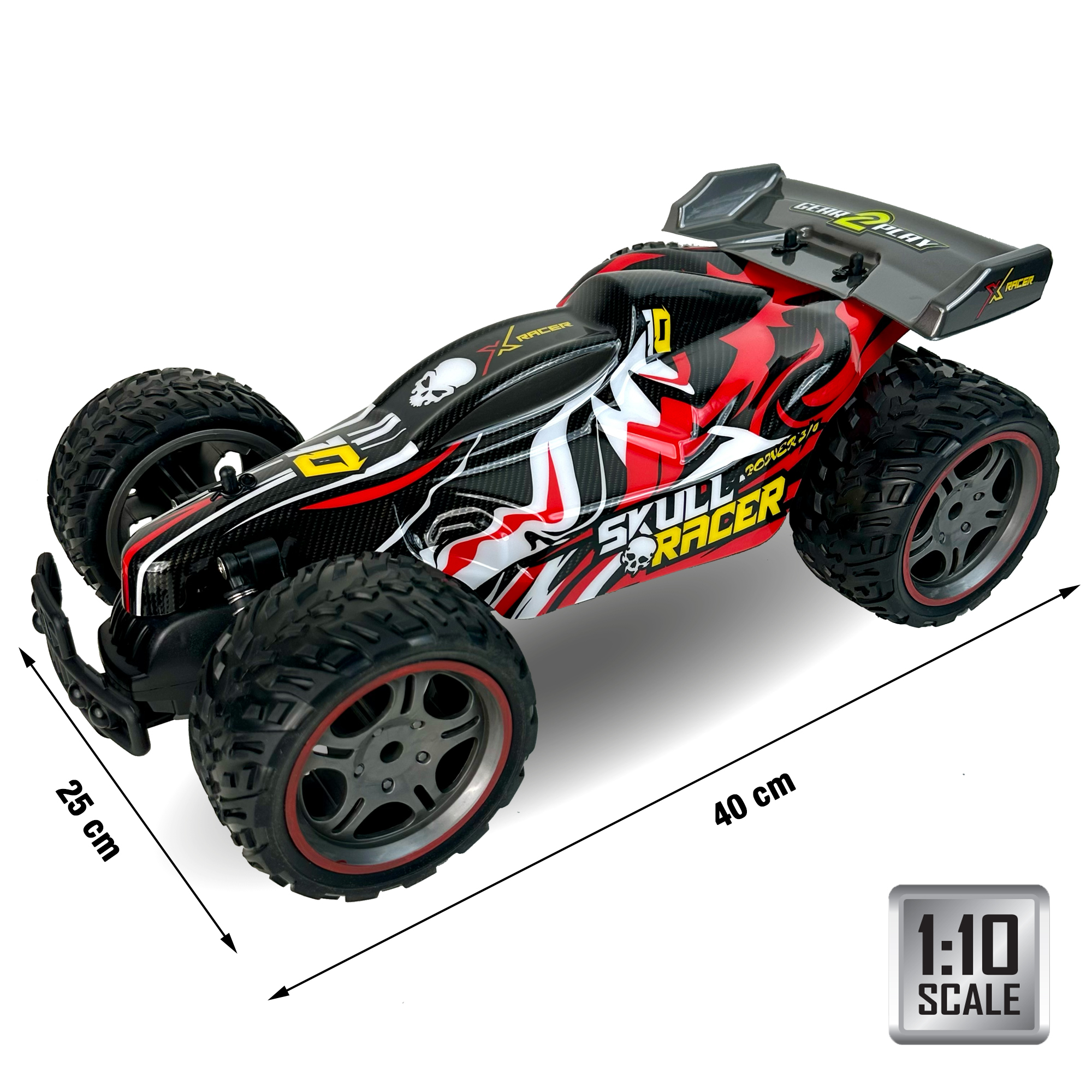 Gear2Play RC Skull Racer Raceauto – image 6