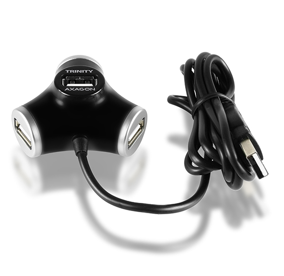 Axagon HUE-X3B interface hub USB 2.0 480 Mbit/s Black – image 9