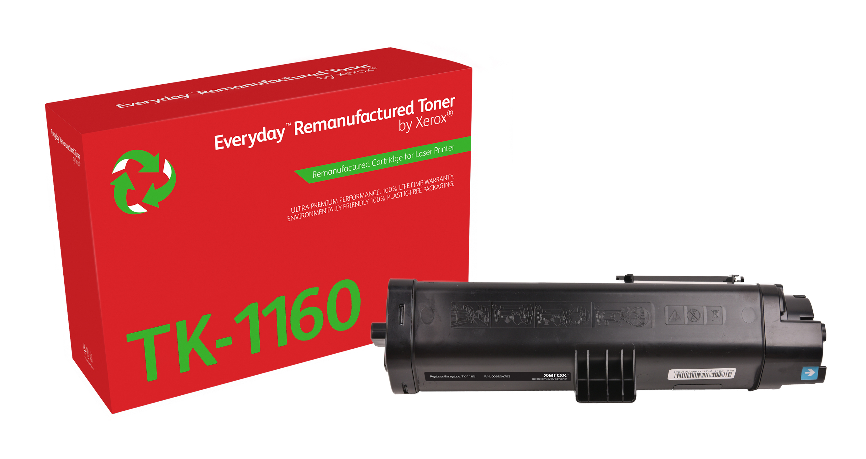 Everyday - Black - compatible - box - remanufactured - toner cartridge (alternative for: Kyocera TK-1160) - Green World Alliance return programme