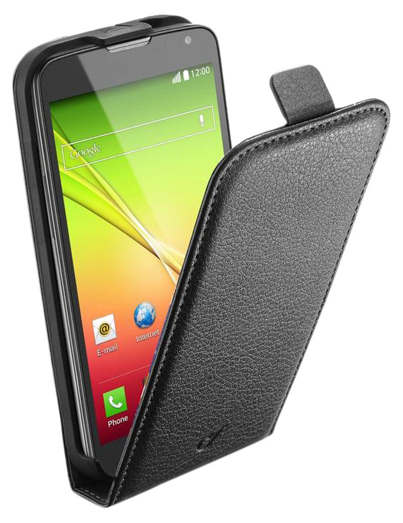 Cellularline CFLAPESSENLGL90K mobile phone case Flip case Black – image 1