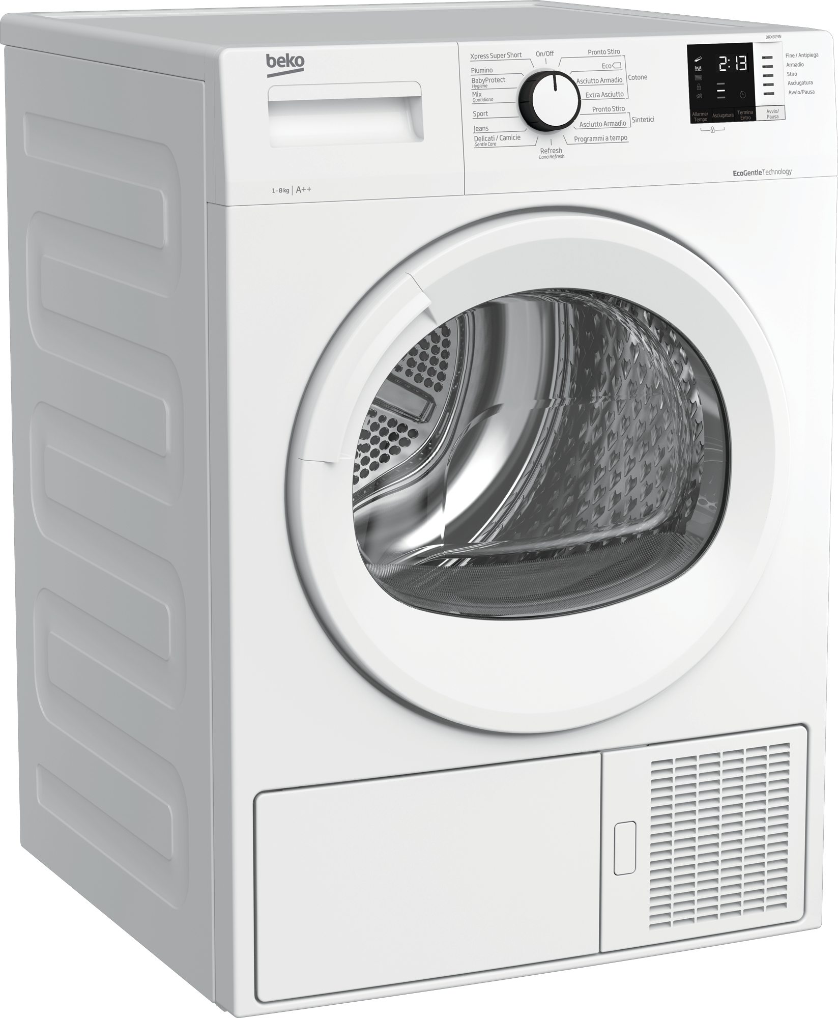 Beko DRX823N tumble dryer Freestanding Front-load – image 2