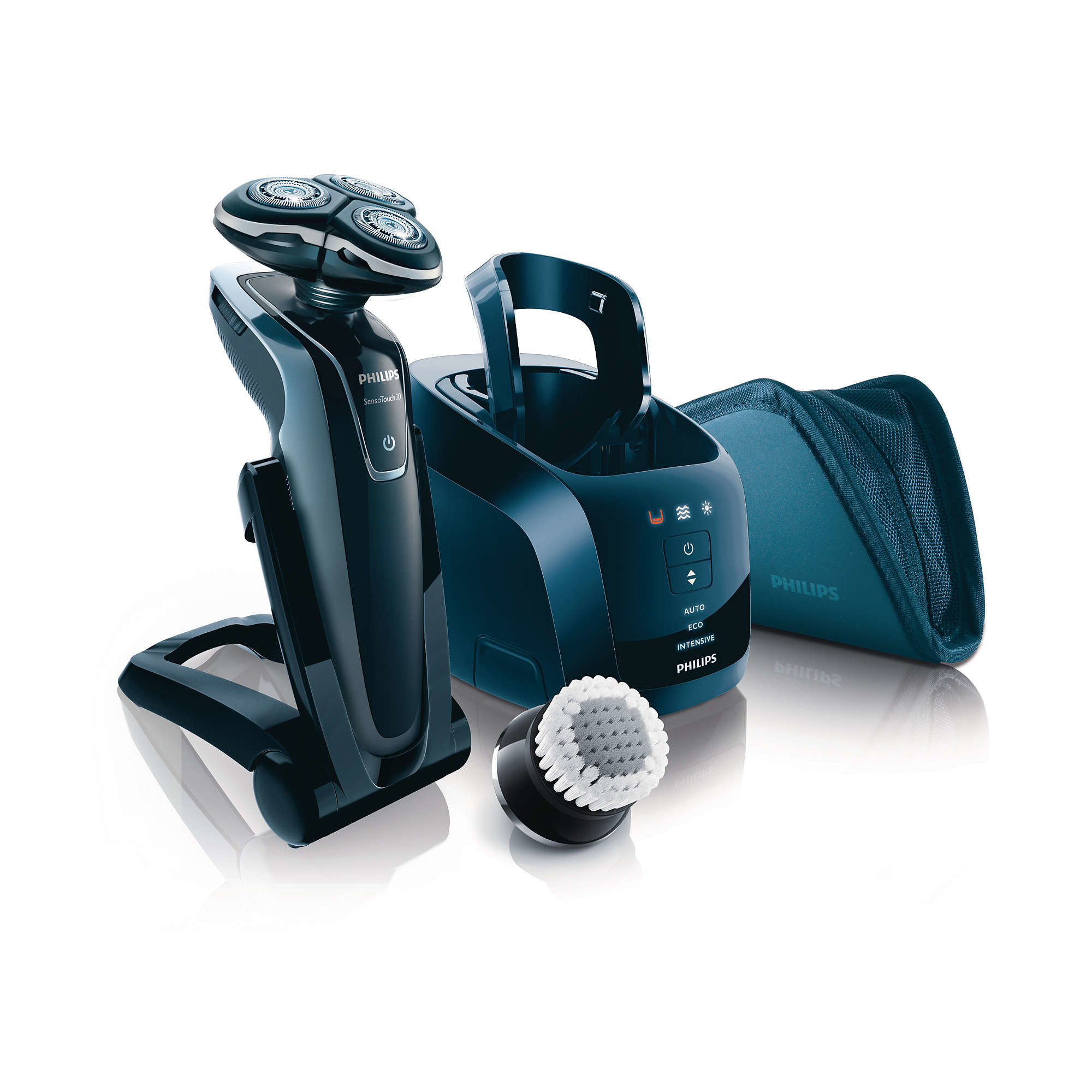 Philips SHAVER Series 9000 SensoTouch RQ1280/34 men's shaver Rotation shaver Trimmer Blue – image 1