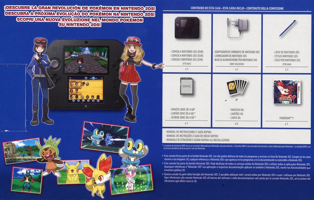 Nintendo Console 2ds Nero-blu + Pokem. Y – image 2