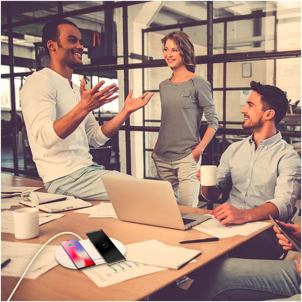 Celly WL2FASTPADWH mobile device charger Smartphone White AC Indoor – image 4