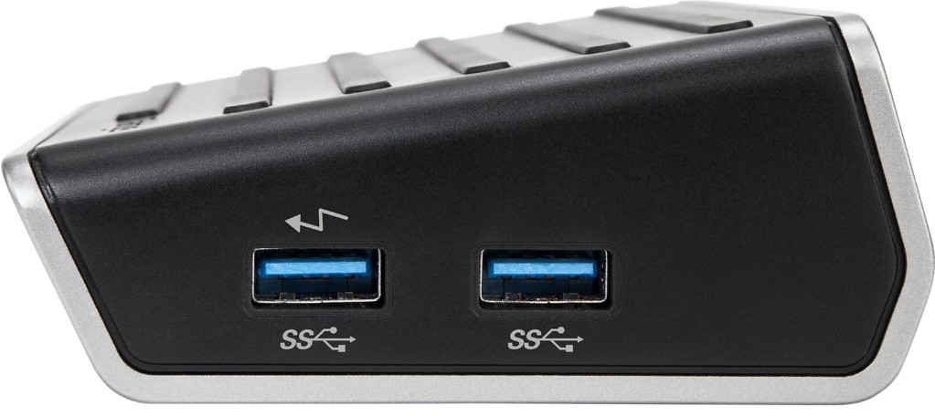 Targus DOCK130USZ laptop dock/port replicator Wired USB 3.2 Gen 1 (3.1 Gen 1) Type-A Black, Silver – image 5