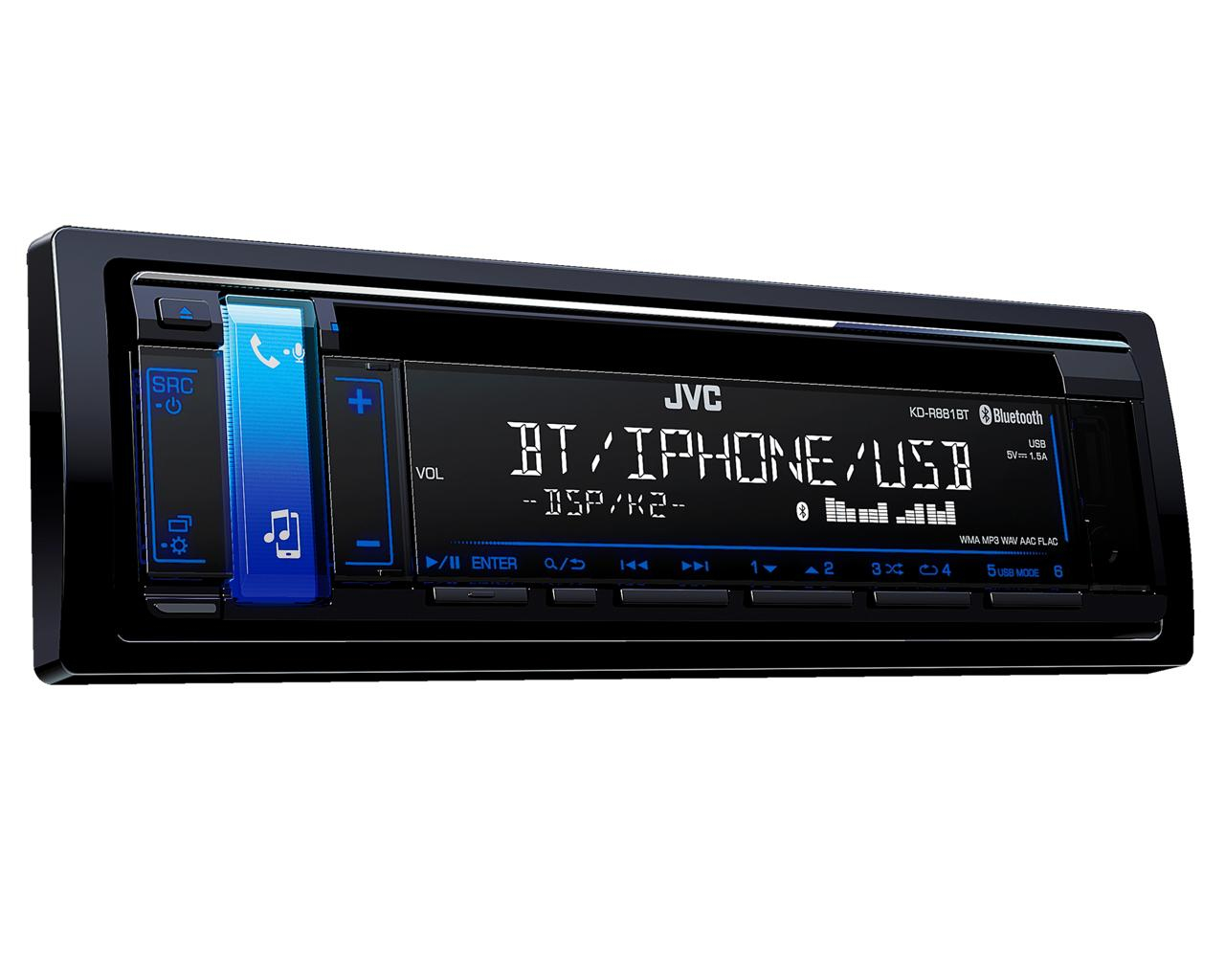 JVC KD-R881BT car media receiver Black Bluetooth – image 2